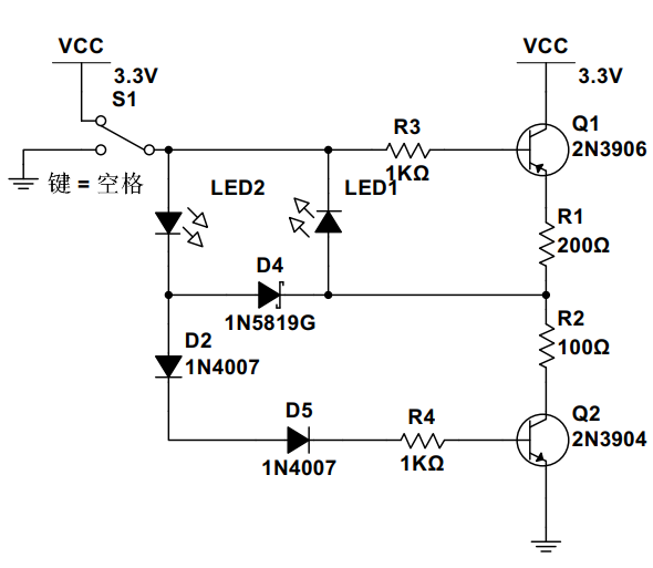 <b>几种</b><b>常见</b>的LED<b>电路</b>分享