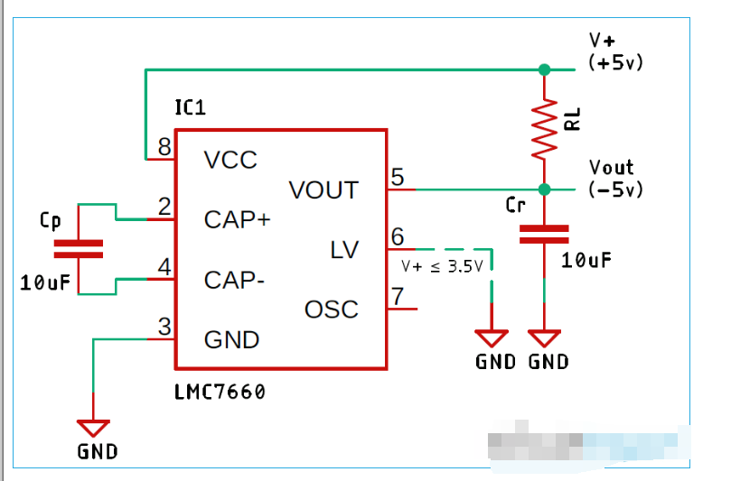 使用LMC7660S设计一个开关电容电压逆变器-逆变器电源开关接法图解2