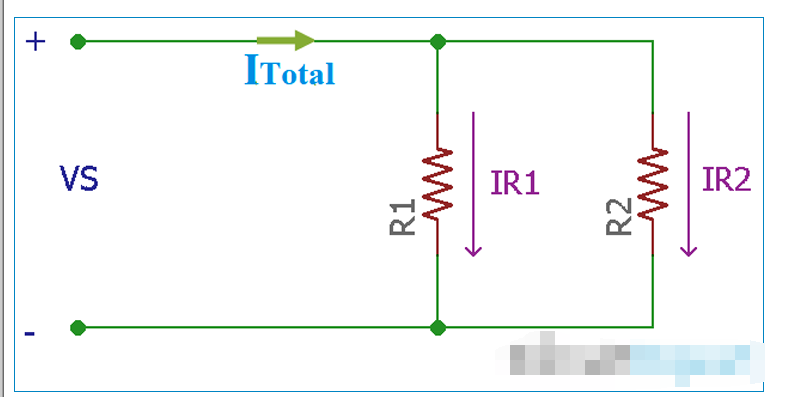 使用电阻法构建一个简单的分流器电路