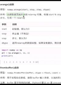 #硬声创作季 Python数据分析全套教程，拿捏！ - 3.创建Ndarray数组对象02（下）