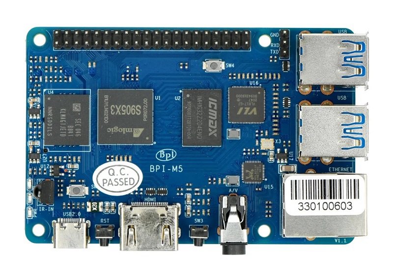 Banana Pi BPI-M5开源硬件开发板快速上手指南
#嵌入式开发 #电路原理 