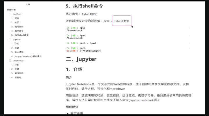 #硬聲創作季 Python數據分析全套教程，拿捏！ - 5.執行shell命令