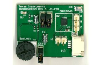 TIDA-00114 具有变速控制的 5V、三相无传感器正弦电机系统 design image