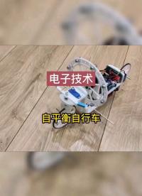 自平衡自行車，你知道什么原理嗎？ #嵌入式硬件 #電子技術  #角動量 #硬聲創作季 