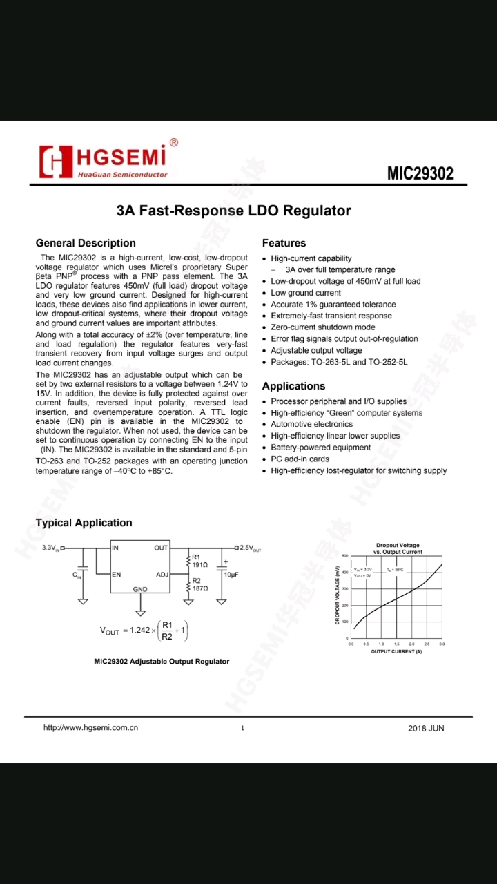 MIC29302S/TR，TO-263-5，是一款大電流、低成本、低壓差穩(wěn)壓器！#芯片  