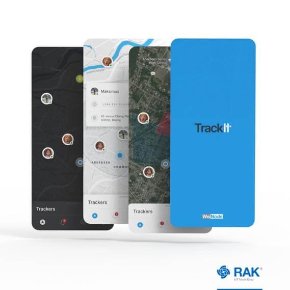 RAK 开发了TrackIt App，与 TrackIt 搭配使用，发挥更多功用