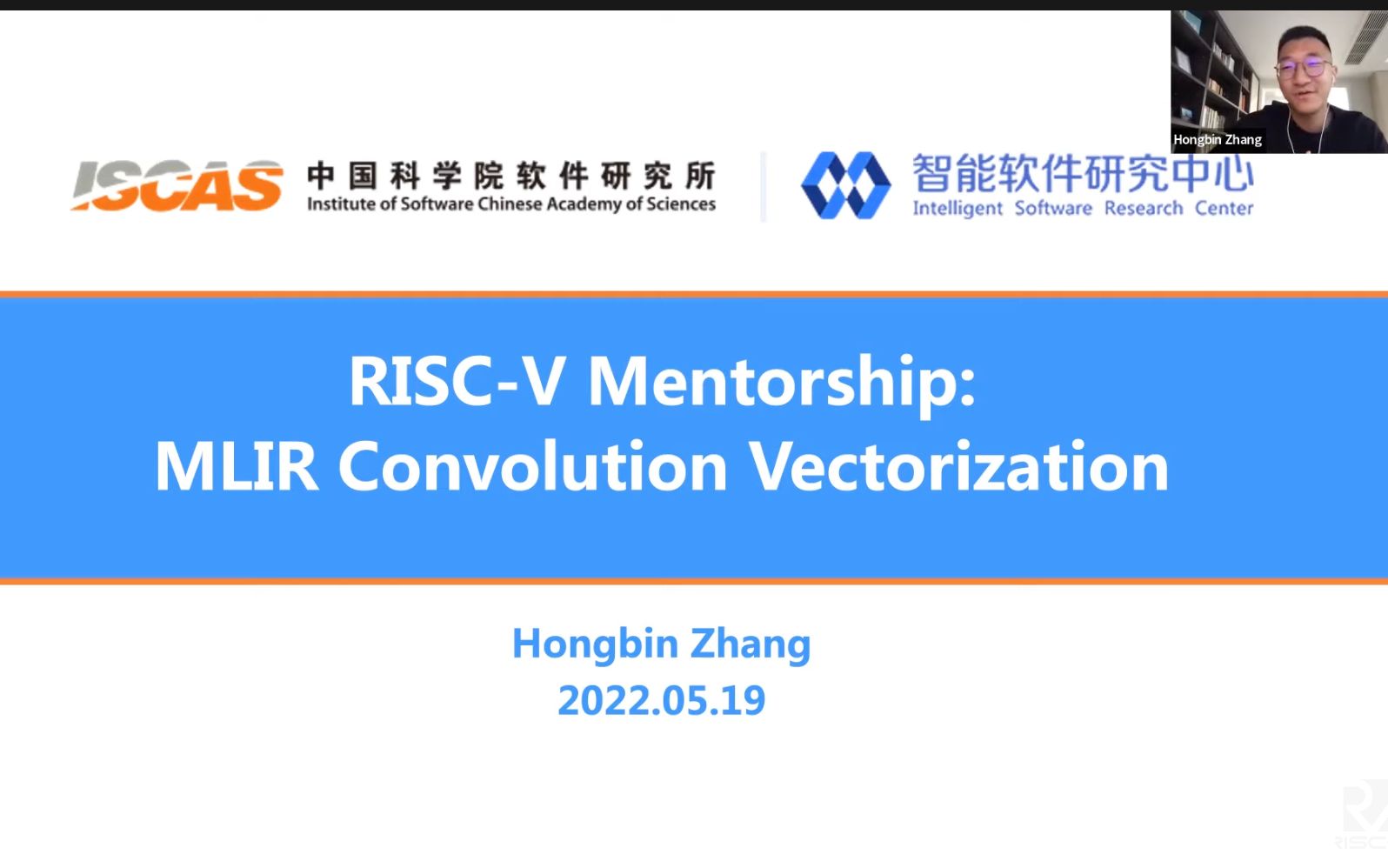 RISC-V Mentorship Mentor Interview _ MLIR Convolut - 1