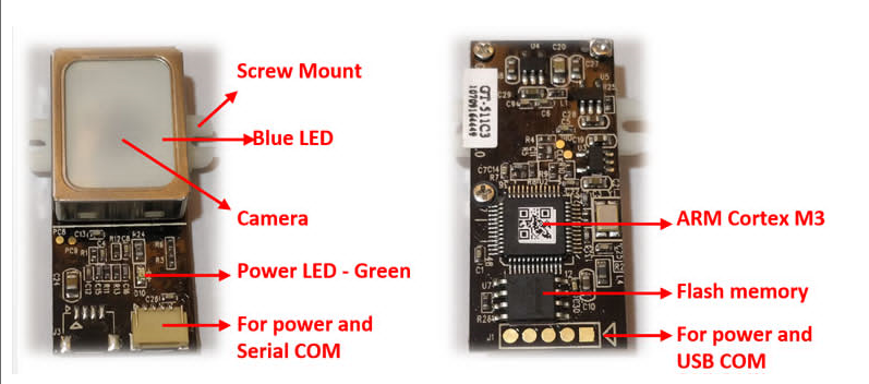 如何在Arduino中使用流行的GT511C3指纹传感器
