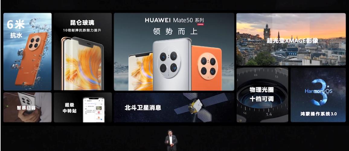 華為正式推出Mate50系列手機　還有AITO首...