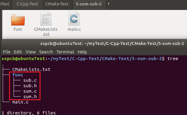 Linux中CMake的使用3-不同目录多个源文件-cmake生成sln2