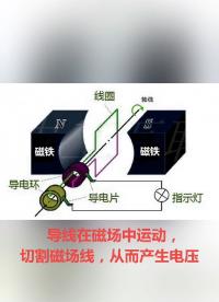 手搖發(fā)電。趣味科普制作。#科學小實驗 #科普制作 