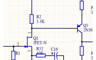 采用N沟JFET与PNP型<b>三极管</b>的<b>放大</b><b>电路设计</b>