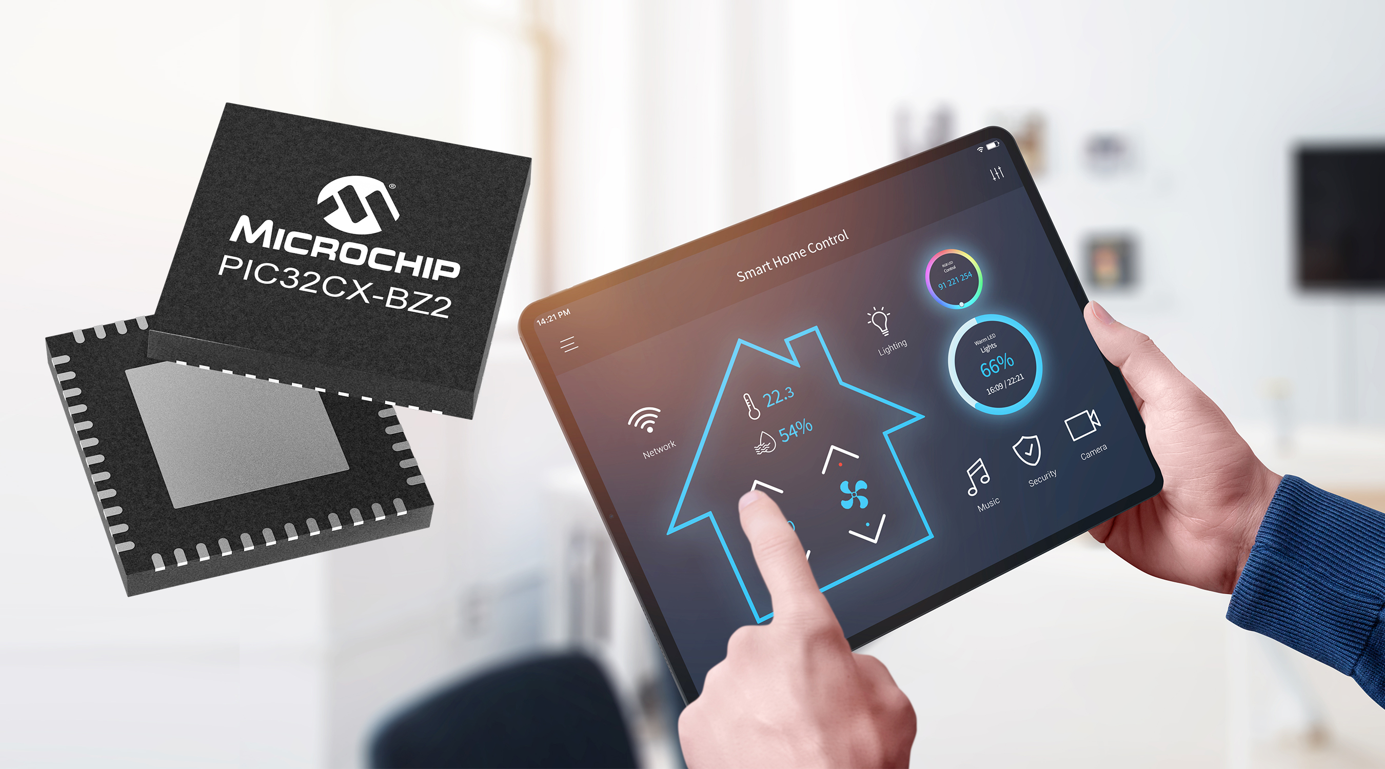Microchip推出基于Arm?的新型PIC?單片機系列產品，以更簡便方式添加Bluetooth?低功耗連接功能