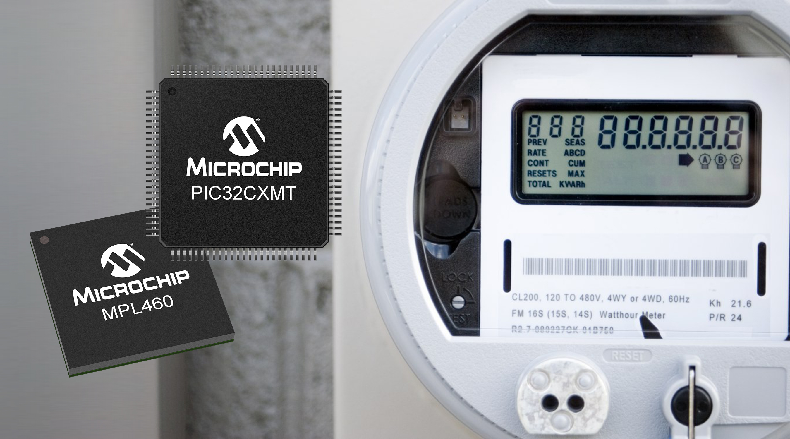 Microchip推出32位單片機PIC32CXMT系列產品，配備MPL460 PLC調制解調器 ，支持智能儀表設計