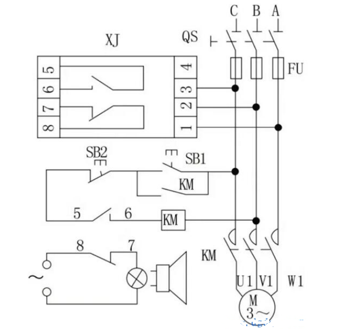 断相与相序保护<b>继电器</b><b>工作原理</b>及<b>接线图</b>