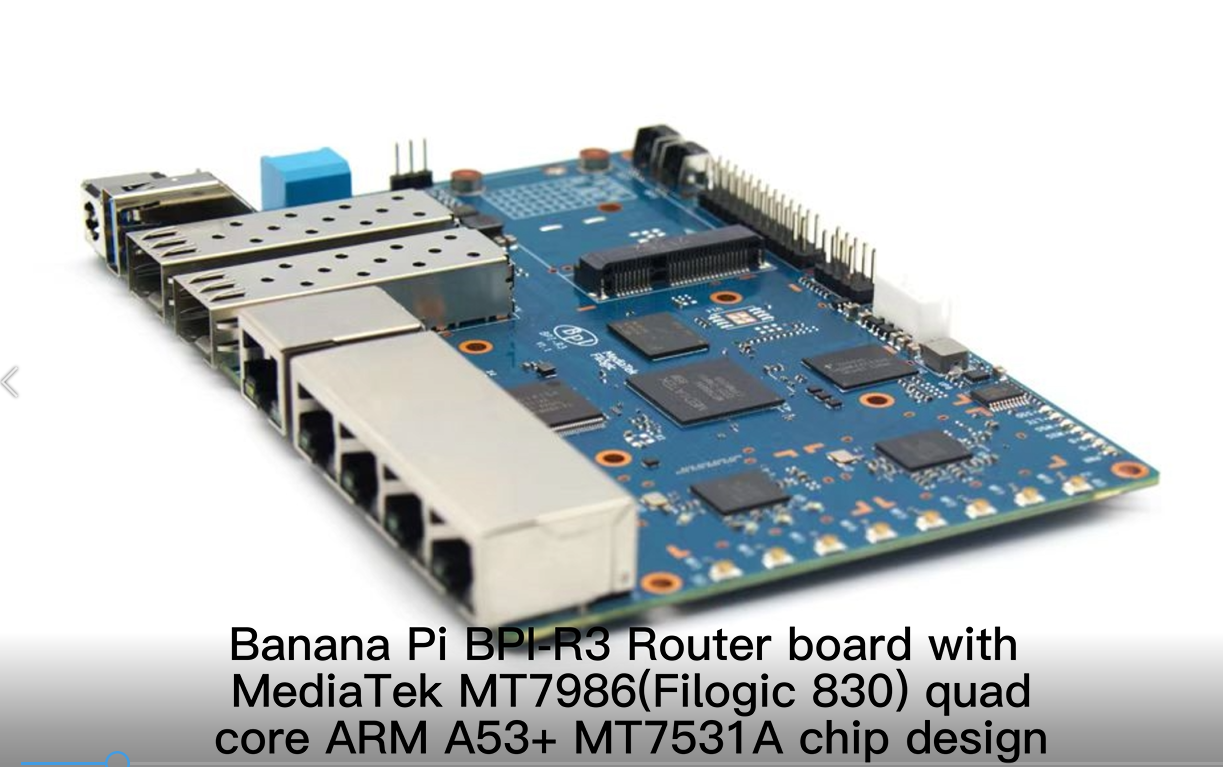 Banana Pi BPI-R3 OpenWRT系统测试路由功能 #路由器 