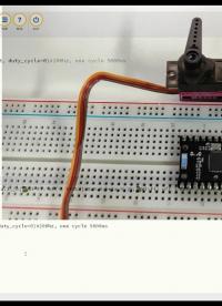香蕉派BPI-PicoW-S3 PWM控制伺服舵机[CircuitPython]
#机器人 #电子制作 