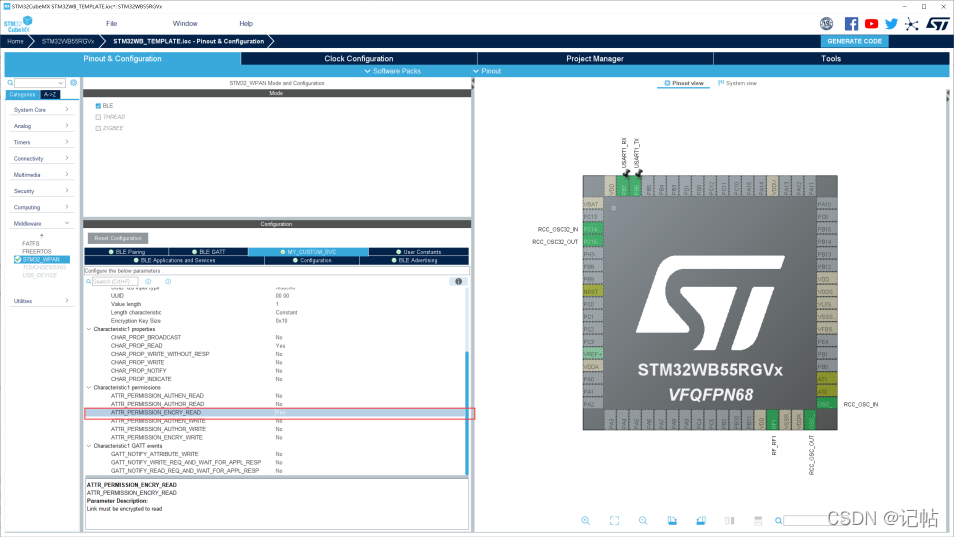 STM32WB55