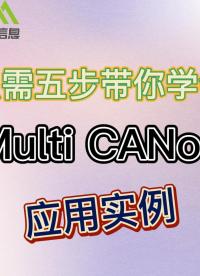 看完这视频，还不会Multi CAN你找我#CAN #ECU联合仿真 