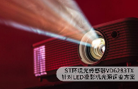 基于ST环境光传感器VD6283TX 针对LED投影机光源调变方案