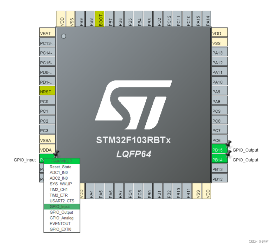 STM32CUBEMX开发GD32F303（6）—-GPIO输入函数说明-stm32cubeMX怎么安装2