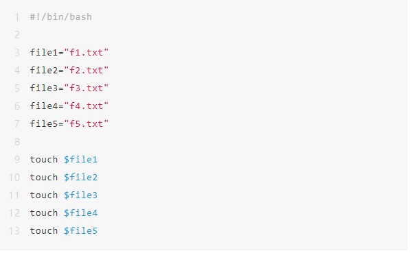 如何在bash脚本中创建第一个数组