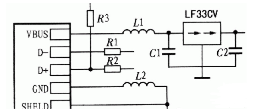 <b class='flag-5'>USB</b><b class='flag-5'>接口</b><b class='flag-5'>电路</b>的原理图分析