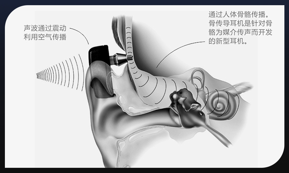 骨传导耳机的工作原理是什么？骨传导耳机怎么戴，骨...