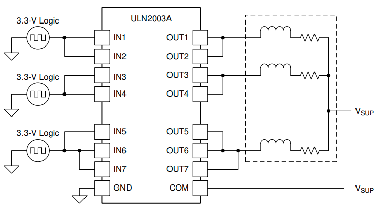 基于ULN2003A<b class='flag-5'>達(dá)林頓</b>管的步進(jìn)電機(jī)<b class='flag-5'>驅(qū)動(dòng)</b>設(shè)計(jì)