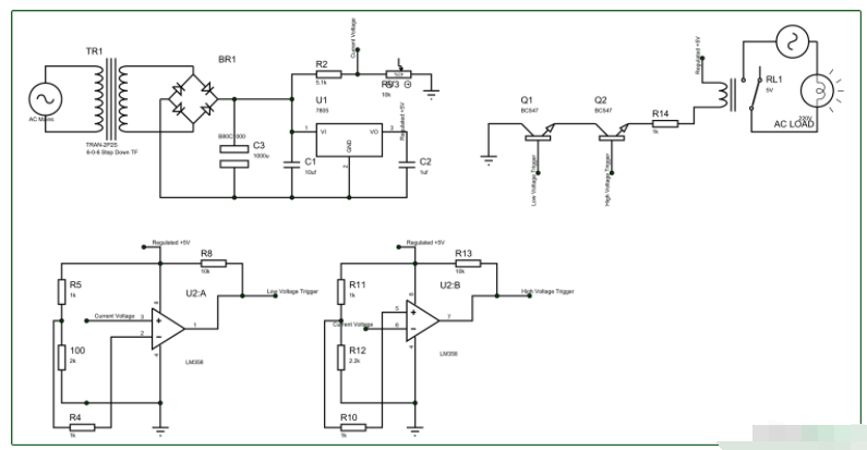 構(gòu)建一個簡單的具有高/低壓保護的電子斷路器