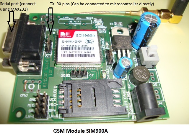 将<b>SIM900A</b>与<b>PIC</b>微控制器连接起来实现GSM模块拨打<b>和</b>接听电话
