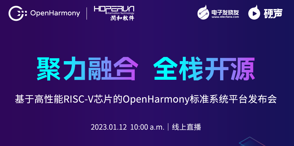RISC-V + OpenHarmony标准开发平台发布会