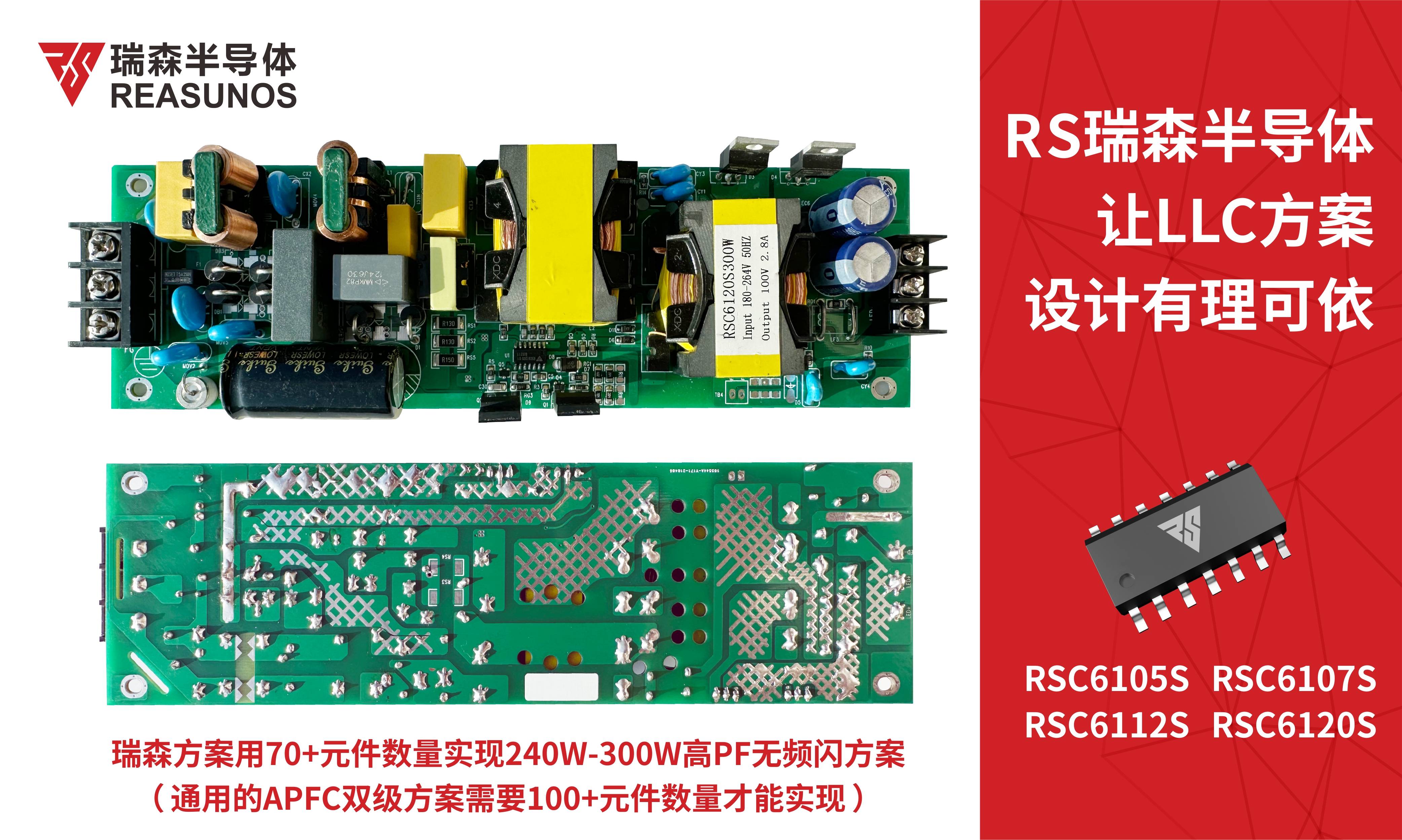 RS瑞森半导体之LLC方案设计有“理”可依