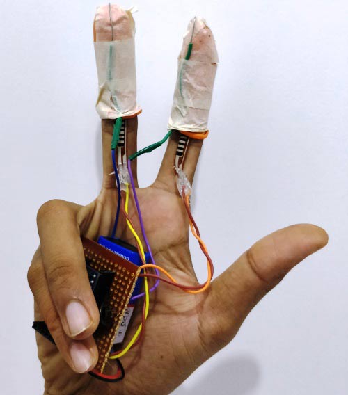 通过使用 Arduino 敲击手指来生成声音