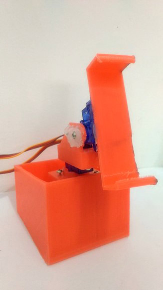 Arduino面部跟踪机器人的3D打印零件