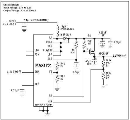 <b class='flag-5'>3.3V</b><b class='flag-5'>鋰離子電池</b><b class='flag-5'>降壓</b>/<b class='flag-5'>升壓電源</b><b class='flag-5'>需要</b><b class='flag-5'>一</b><b class='flag-5'>個</b><b class='flag-5'>電感器</b>