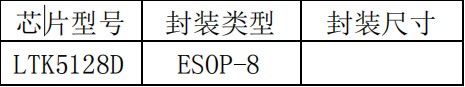 LTK5128D 高耐压 3Ω7.3W F类、单声道音频放大器