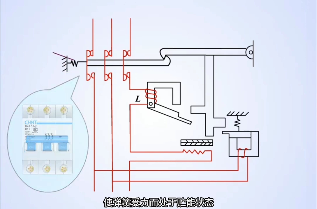 #工作原理大揭秘 #电工知识 塑壳式断路器工作原理