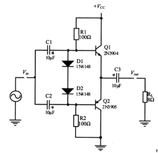 ClassAB<b class='flag-5'>放大器</b>電路的靜態工作點分析