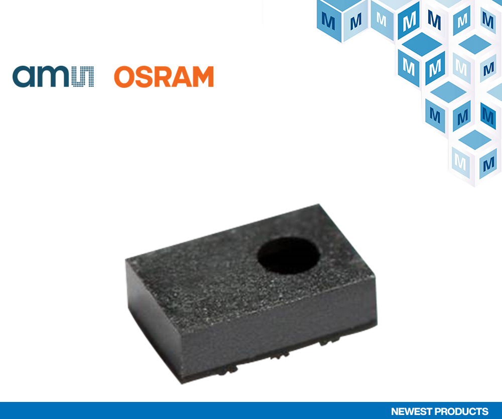 貿(mào)澤電子備貨ams OSRAM AS7343L 13通道多光譜傳感器