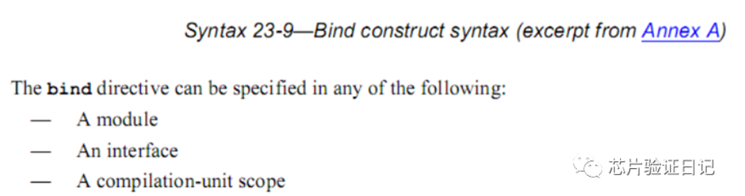 <b class='flag-5'>SystemVerilog</b>中bind<b class='flag-5'>用法</b>总结+送实验源码和脚本
