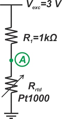 铂RTD电路图示例。