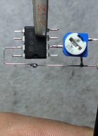 #電子制作 ua741制作的靈敏紅外倒車雷達電路