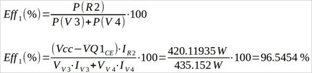 电源设计说明：比较器件的不同效率