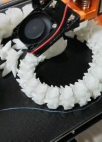 3d打印一條玫瑰龍#電子制作 