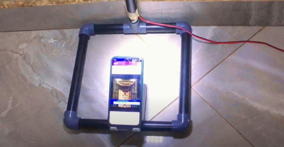 在西非贝宁的博物馆试验用于数据传输的LiFi原型系统