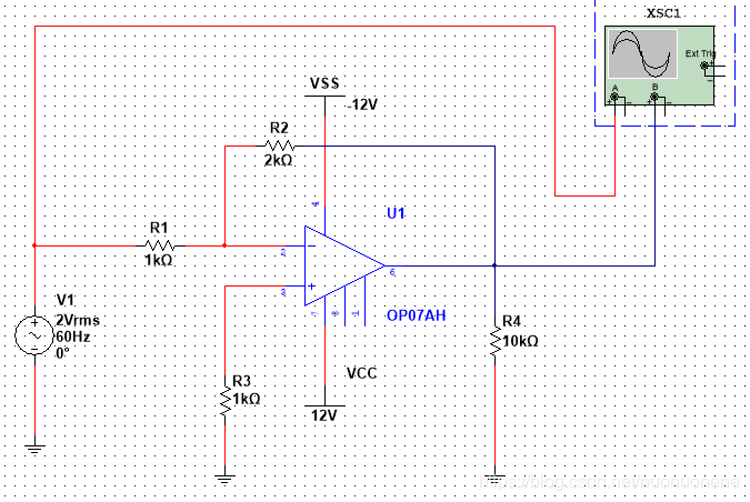 反相/同相比例放大器電路分析