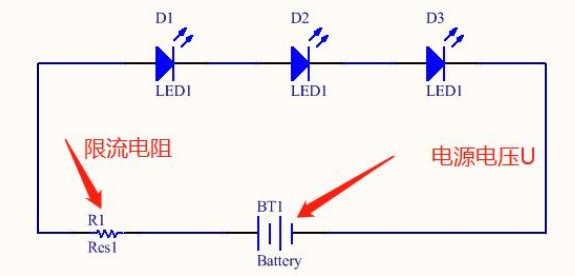 發(fā)光二極管串<b class='flag-5'>多大</b>電阻接入<b class='flag-5'>220V</b>