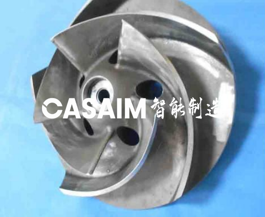 CASCAN拍照式三维扫描仪精密测量叶轮和逆向设计综合技术解决方案