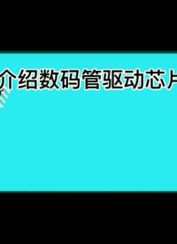 介绍数码管驱动芯片